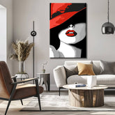 Painting by Numbers Woman in Red Hat